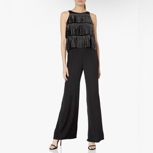 SHO Black Wide Leg Jumpsuit